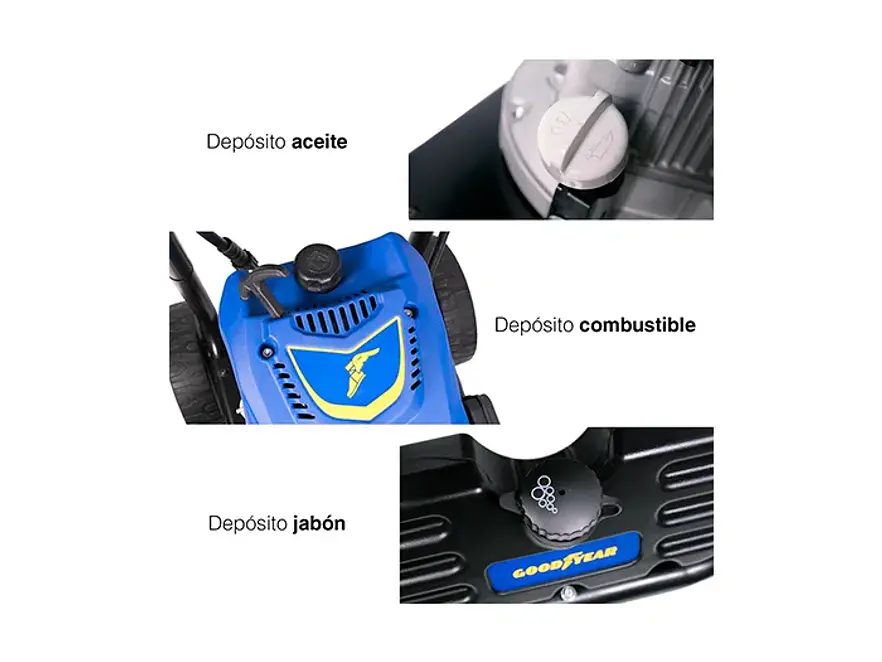 Hidrolavadora GOODYEAR GY3000PW Industrial 3000 PSI 570L/h  - Foto 11 | aztools.co