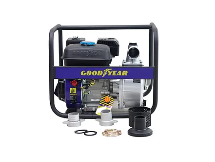 Motobomba de agua Goodyear GY80WP 3” 6.5HP gasolina - Foto 2 | aztools.co
