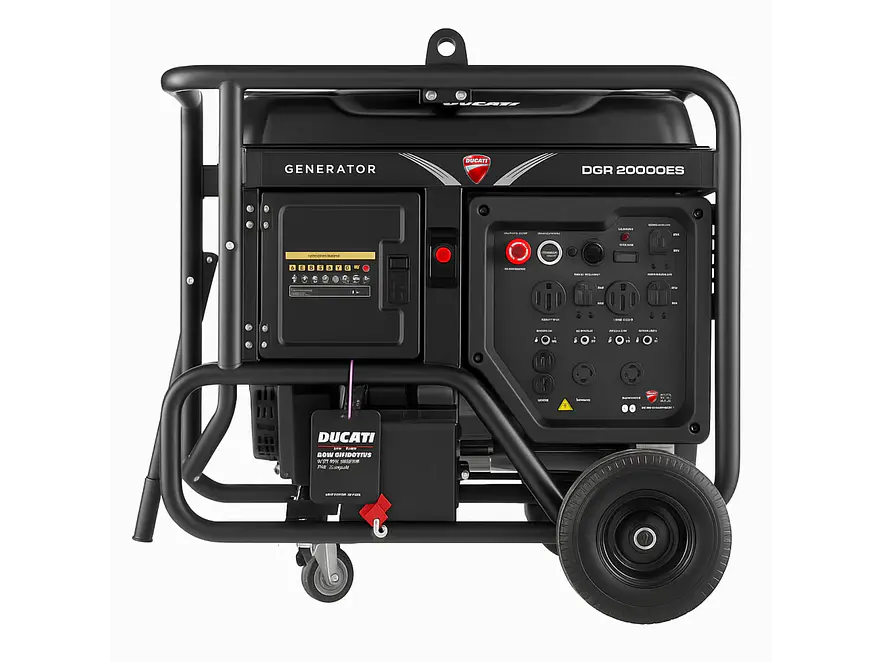Planta eléctrica 20kVA / 20kW gasolina 110/220V DUCATI DGR20000ES | Bifásica - Foto 1 | aztools.co