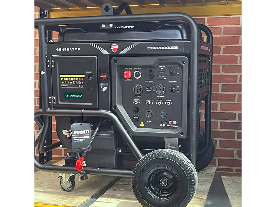 Planta eléctrica 20kVA / 20kW gasolina 110/220V DUCATI DGR20000ES | Bifásica - Foto 3 | aztools.co