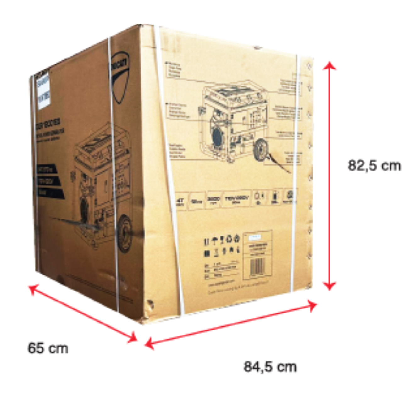 Planta Eléctrica Ducati DGR12001ES 12 kW / 12,000 Watts a Gasolina 3