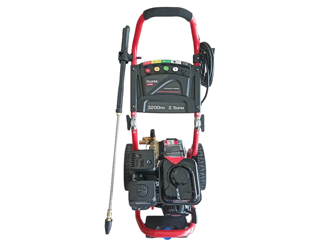 Hidrolavadora industrial 3200 PSI gasolina Fujita LHIDROG75 - Foto 2 | aztools.co