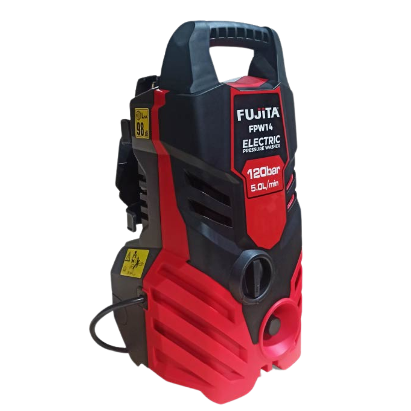 Hidrolavadora portátil 1740 PSI eléctrica Fujita FPW14 3