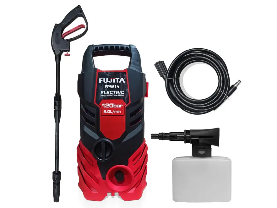 Hidrolavadora portátil 1740 PSI eléctrica Fujita FPW14 - Foto 1 | aztools.co
