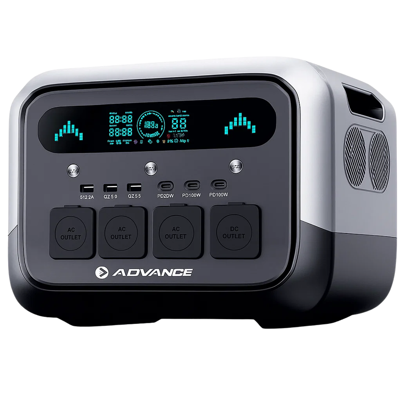 Power Bank 1024Wh 1200W Estación Portátil ADVANCE PRO1200