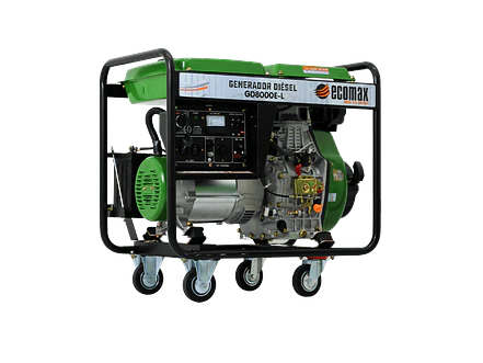 Planta Eléctrica Ecomax GD8000E-L 7.8 kVA Diésel Abierta - Foto 2 | aztools.co