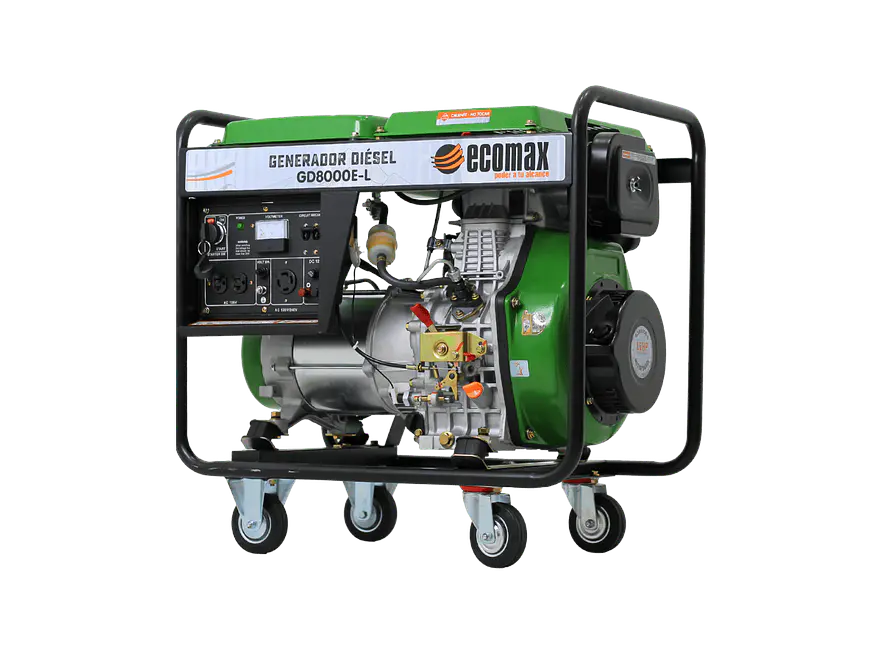 Planta Eléctrica Ecomax GD8000E-L 7.8 kVA Diésel Abierta - Foto 1 | aztools.co