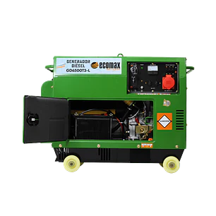 Planta Eléctrica Ecomax GD6500T3-L Trifásica Cabinada 6.5 kVA