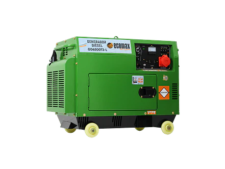Planta Eléctrica Ecomax GD6500T3-L Trifásica Cabinada 6.5 kVA - Foto 3 | aztools.co