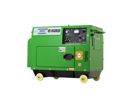 Planta Eléctrica Ecomax GD6500T-L 6.5kVA Monofásica Diésel - Foto 3 | aztools.co