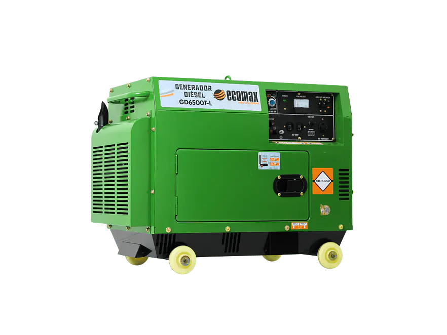 Planta Eléctrica Ecomax GD6500T-L 6.5kVA Monofásica Diésel - Foto 4 | aztools.co