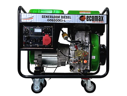 Planta Eléctrica Ecomax GD6500E3-L 7.5kVA Trifásica Abierta Diésel - Foto 1 | aztools.co