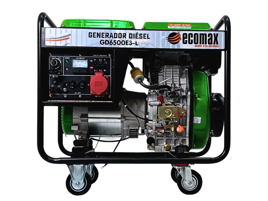 Planta Eléctrica Ecomax GD6500E3-L 7.5kVA Trifásica Abierta Diésel - Foto 1 | aztools.co