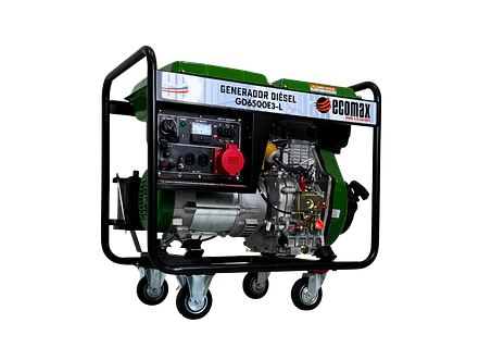 Planta Eléctrica Ecomax GD6500E3-L 7.5kVA Trifásica Abierta Diésel - Foto 3 | aztools.co