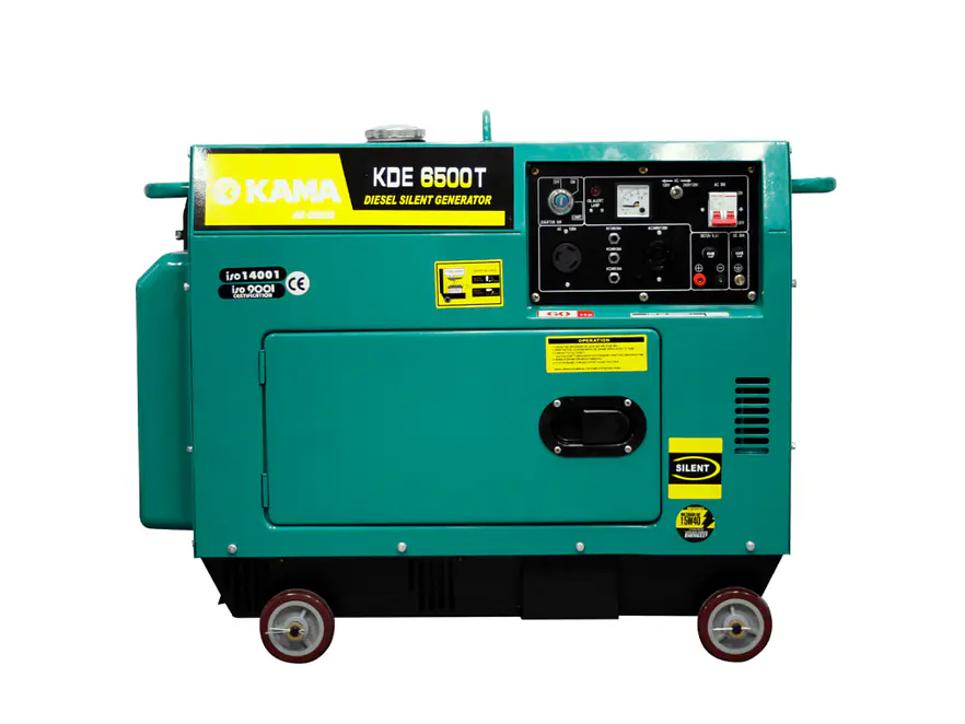 Planta Eléctrica Cabinado KAMA/GE KM186FAK 5.5 kVA KDE6500T - Foto 1 | aztools.co