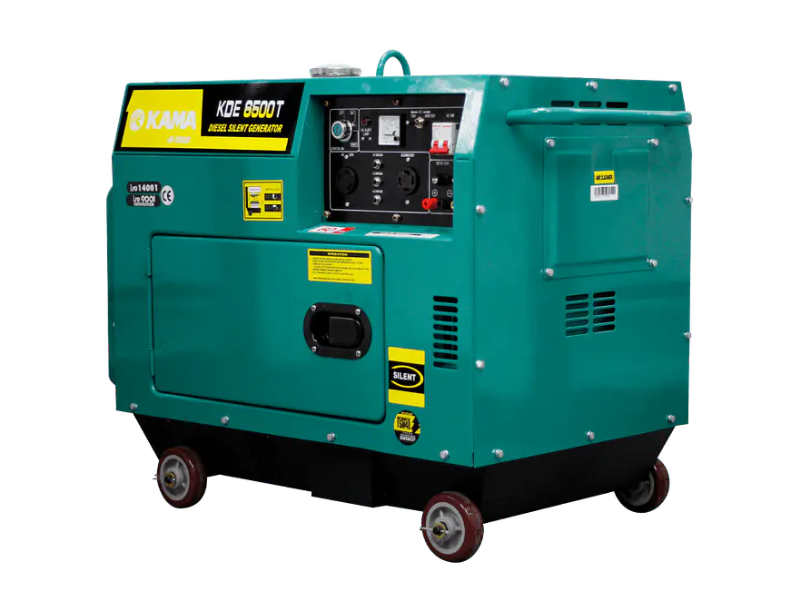 Planta Eléctrica Cabinado KAMA/GE KM186FAK 5.5 kVA KDE6500T - Foto 2 | aztools.co