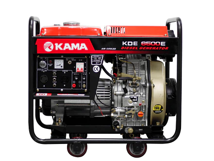 Planta Eléctrica Abierto KAMA KDE6500E 5.5 kVA KDE6500E  KM186FAK  - Foto 1 | aztools.co
