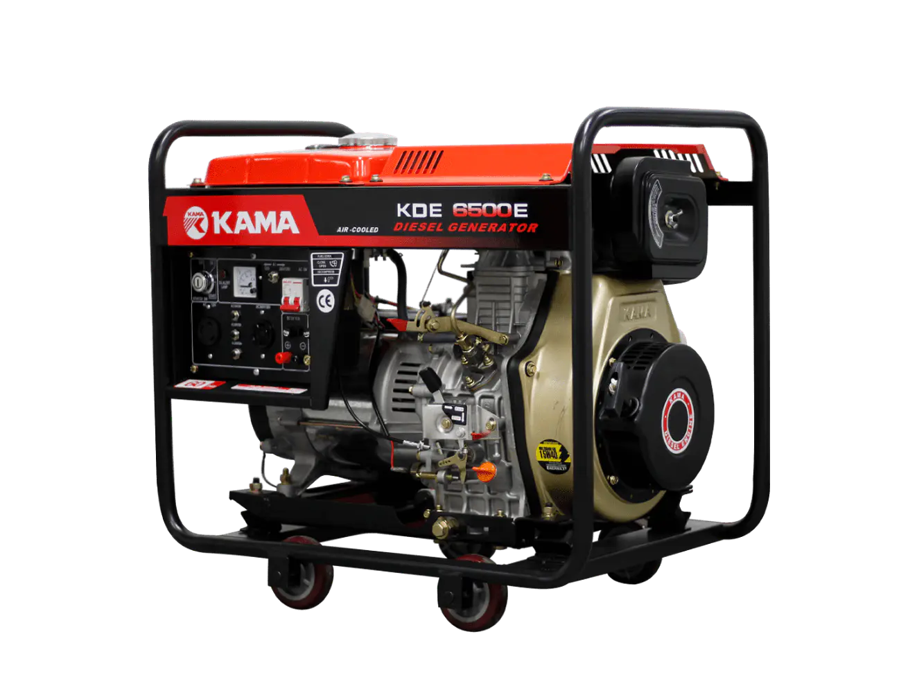 Planta Eléctrica Abierto KAMA KDE6500E 5.5 kVA KDE6500E  KM186FAK  - Foto 2 | aztools.co