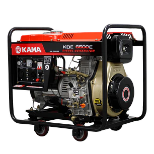 Planta Eléctrica Abierto KAMA KDE6500E 5.5 kVA KDE6500E  KM186FAK 