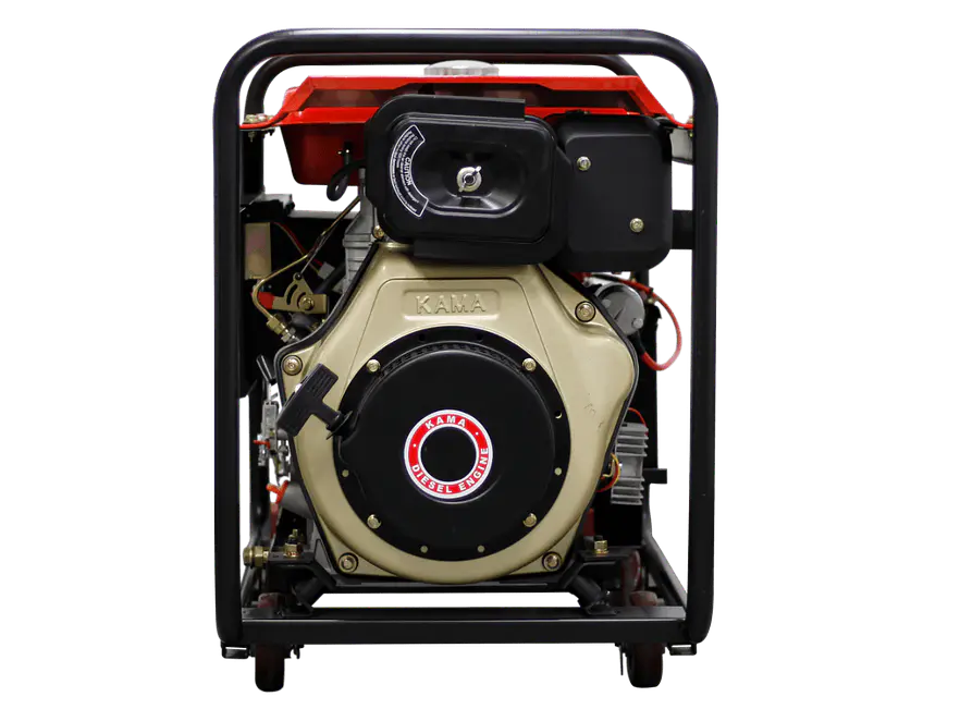 Planta Eléctrica Abierto KAMA KDE6500E 5.5 kVA KDE6500E  KM186FAK  - Foto 3 | aztools.co