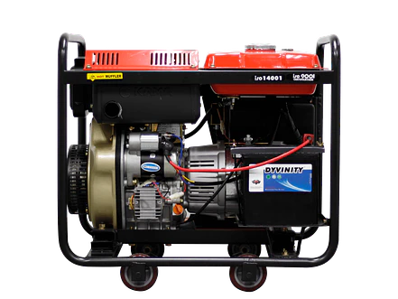 Planta Eléctrica Abierto KAMA KDE6500E 5.5 kVA KDE6500E  KM186FAK  - Foto 4 | aztools.co