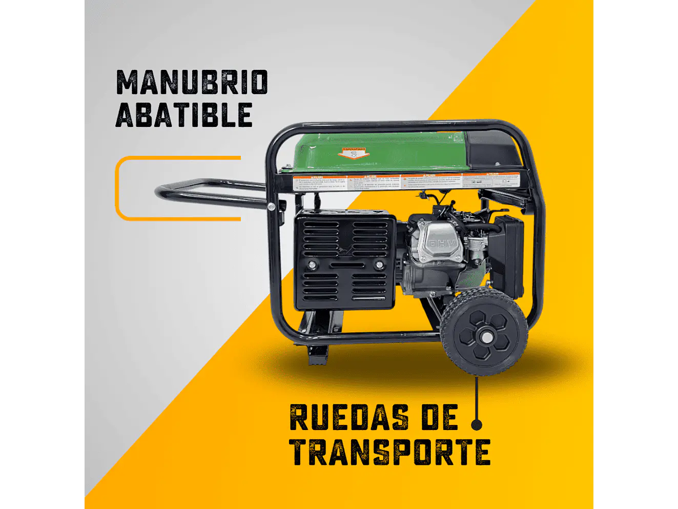 Planta Eléctrica Gasolina 8kVA, 8000W Ecomax GE8000E-K - Foto 8 | aztools.co