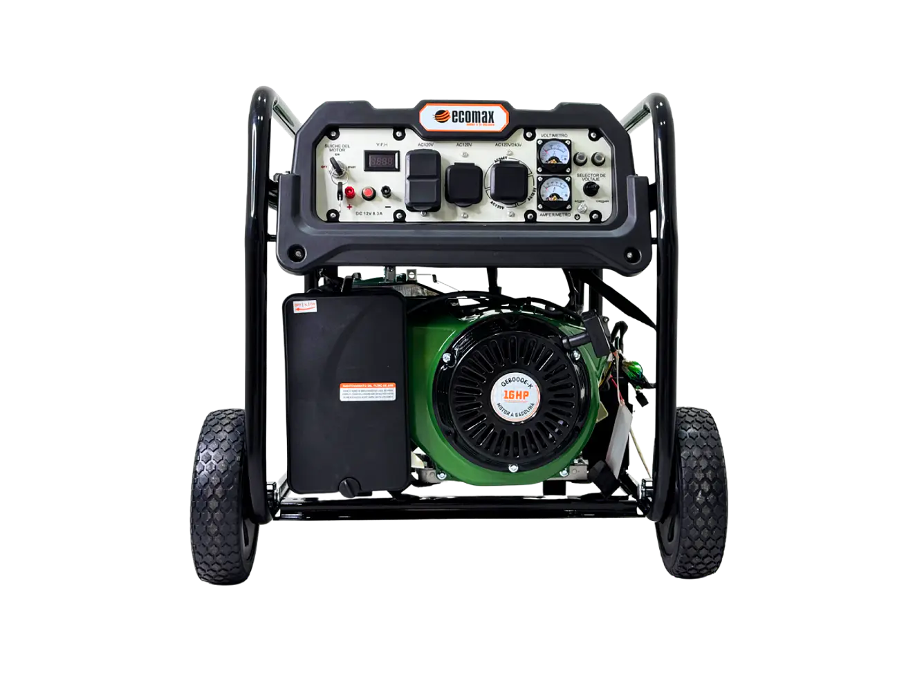 Planta Eléctrica Gasolina 8kVA, 8000W Ecomax GE8000E-K - Foto 4 | aztools.co