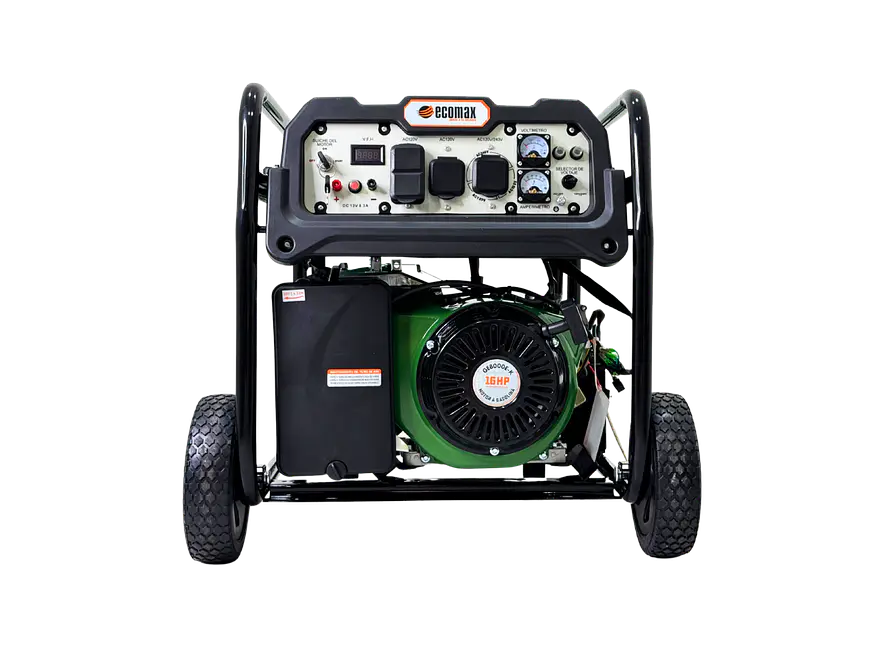 Planta Eléctrica Gasolina 8kVA, 8000W Ecomax GE8000E-K - Foto 4 | aztools.co