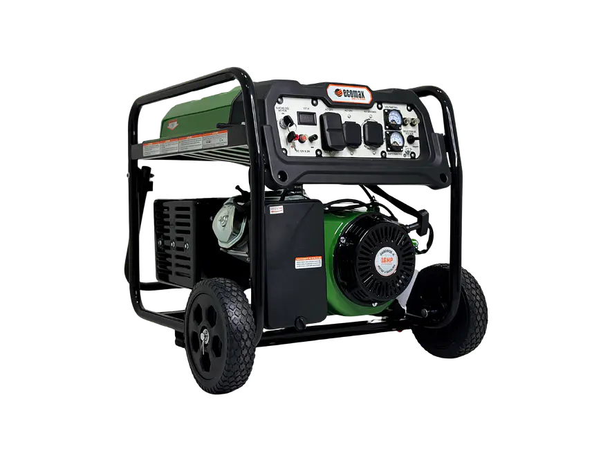 Planta Eléctrica Gasolina 8kVA, 8000W Ecomax GE8000E-K - Foto 3 | aztools.co