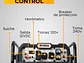 Planta Eléctrica Gasolina 7kVA, 7000W Ecomax GE6500E-K  - Miniatura 7 | aztools.co
