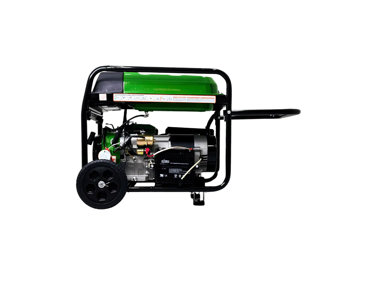 Planta Eléctrica Gasolina 7kVA, 7000W Ecomax GE6500E-K  - Foto 6 | aztools.co