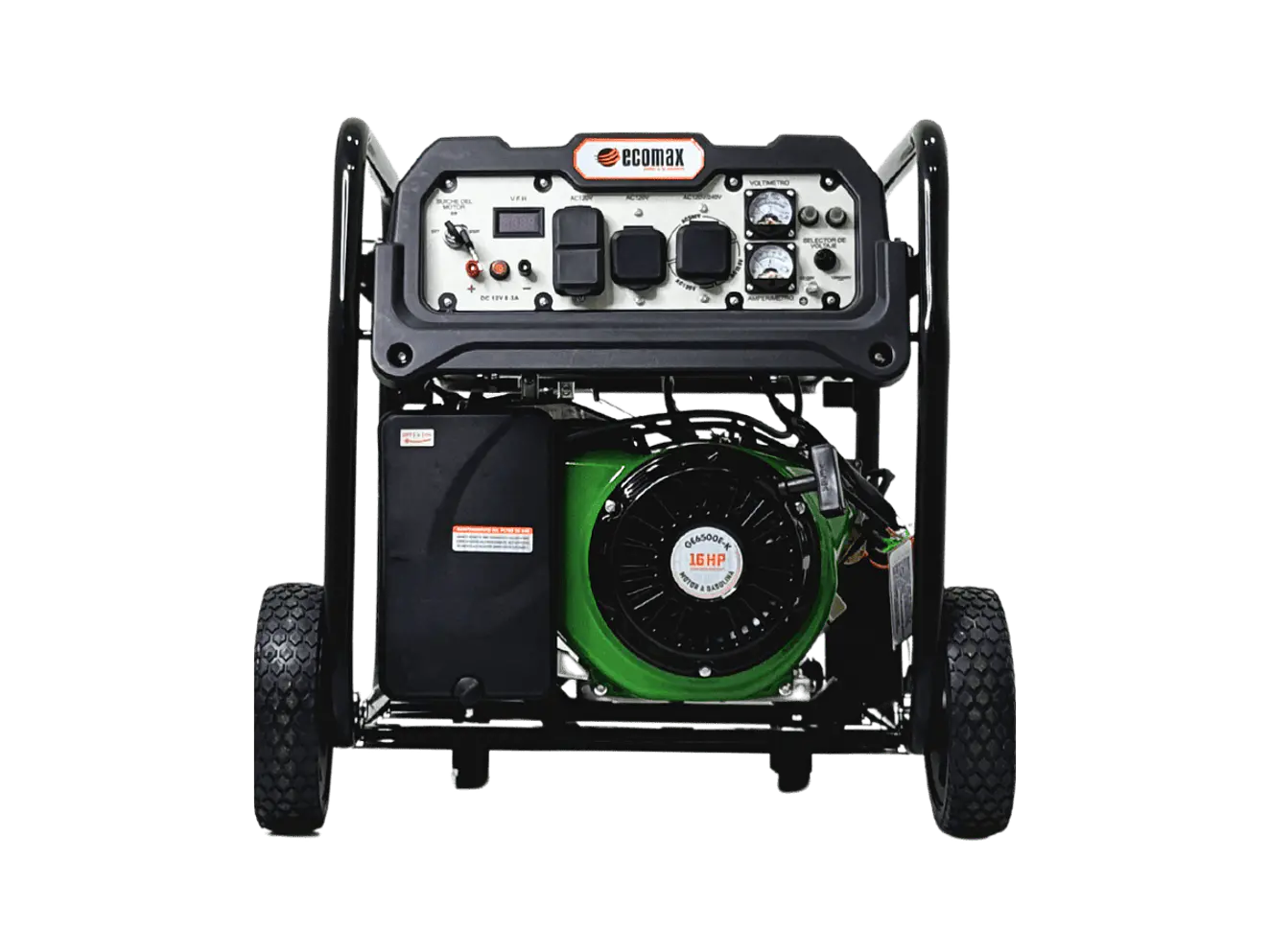 Planta Eléctrica Gasolina 7kVA, 7000W Ecomax GE6500E-K  - Foto 2 | aztools.co