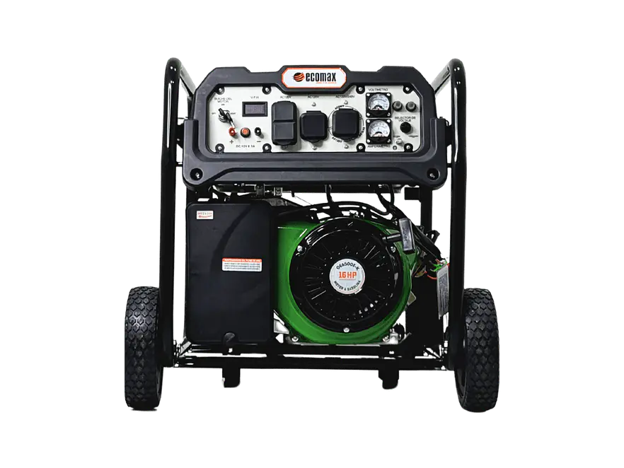 Planta Eléctrica Gasolina 7kVA, 7000W Ecomax GE6500E-K  - Foto 2 | aztools.co