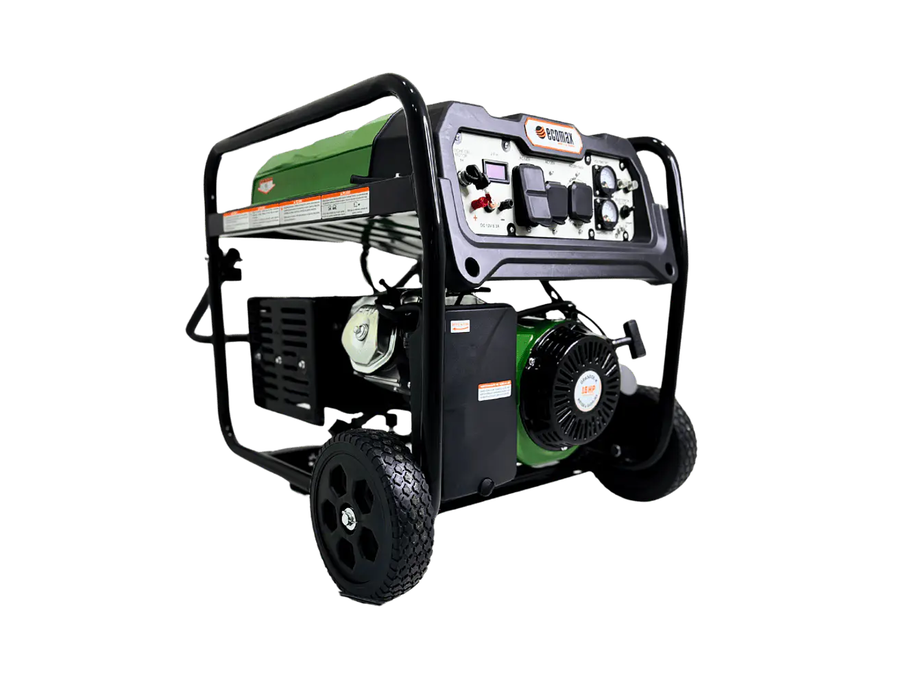 Planta Eléctrica Gasolina 7kVA, 7000W Ecomax GE6500E-K  - Foto 4 | aztools.co