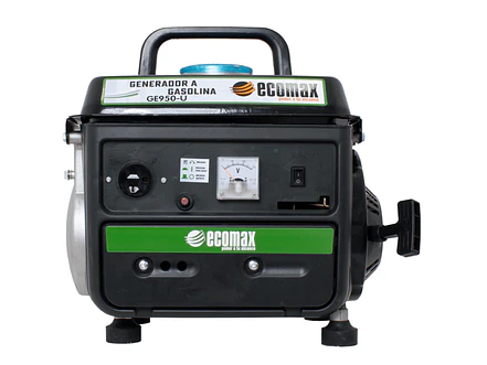 Planta Eléctrica Gasolina 0.9 kVA, 900W 2T Ecomax GE950-U  - Foto 1 | aztools.co