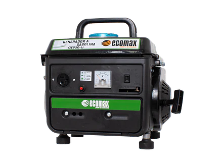 Planta Eléctrica Gasolina 0.9 kVA, 900W 2T Ecomax GE950-U  - Foto 2 | aztools.co