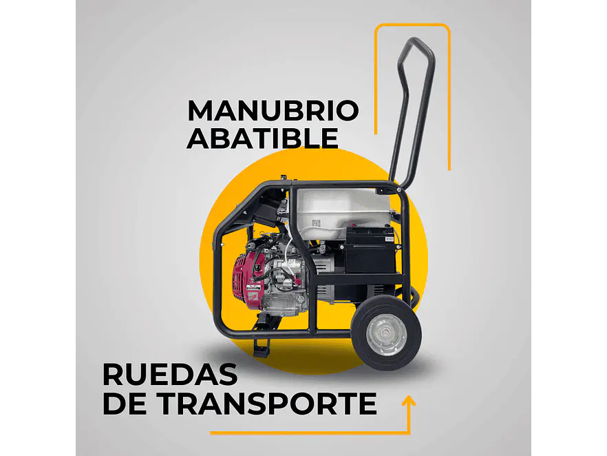 Planta Eléctrica Honda Enermax G7500GXE-K 7 kVA, 7000W, Gasolina - Foto 8 | aztools.co