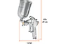 Pistola para pintar con compresor 1.7mm Truper 13061 LVMP - Miniatura 5 | aztools.co