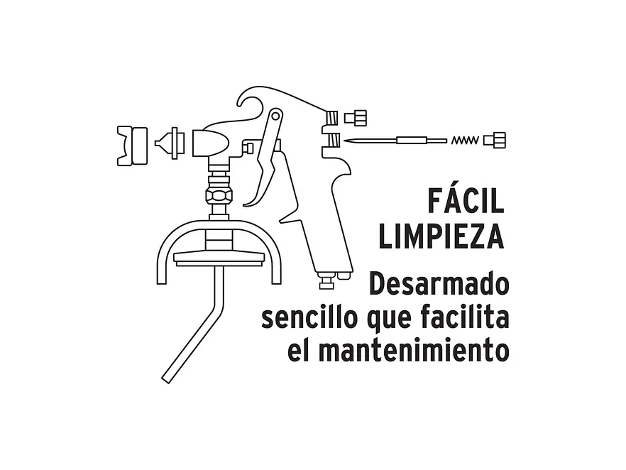 Pistola para pintar de baja presión 1.5mm Truper 14037 - Foto 2 | aztools.co