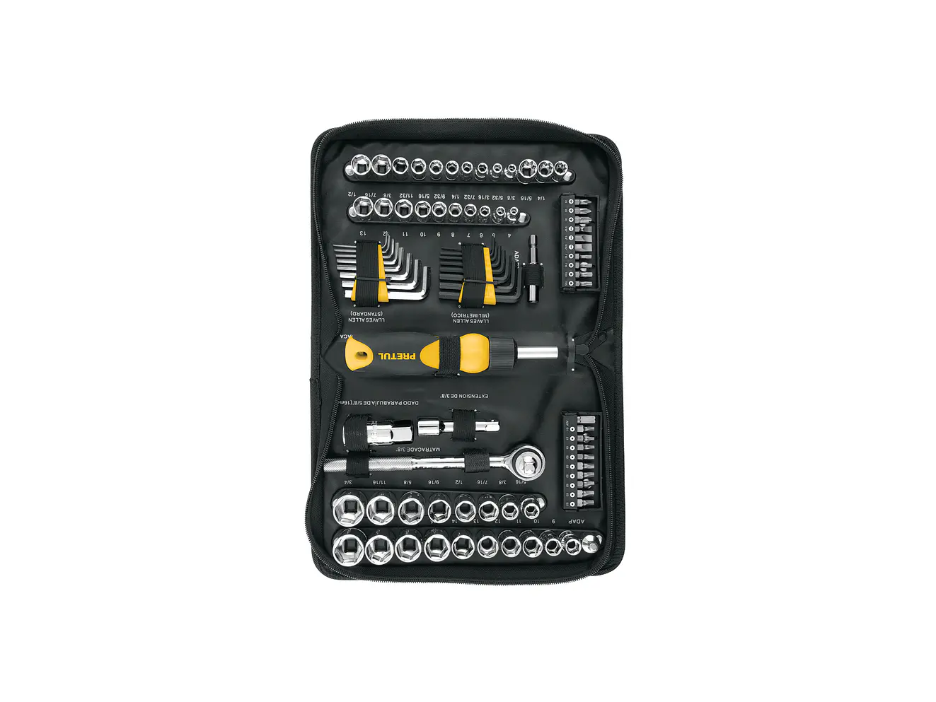 Juego De Herramienta Pretul 22984 83pz Copas Reparación Carro Moto  - Foto 4 | aztools.co