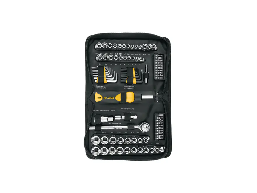 Juego De Herramienta Pretul 22984 83pz Copas Reparación Carro Moto  - Foto 4 | aztools.co