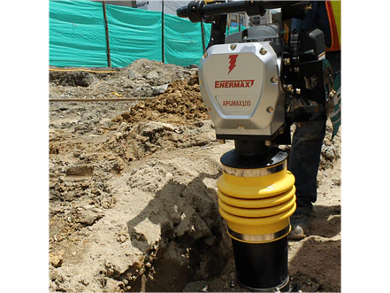 Apisonador Gasolina Honda GX100RT 3HP Compactador Profesional - Foto 5 | aztools.co