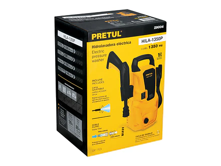 Hidrolavadora Eléctrica Pretul 29004 1350 PSI 1.6 HP  - Foto 4 | aztools.co