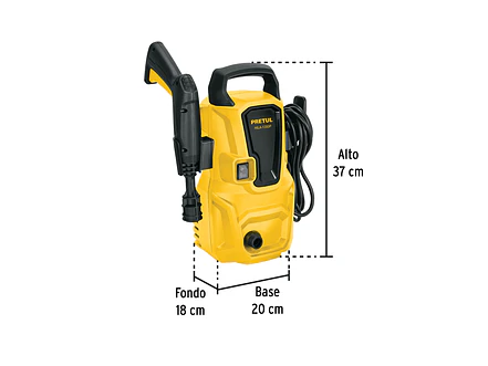 Hidrolavadora Eléctrica Pretul 29004 1350 PSI 1.6 HP  - Foto 6 | aztools.co