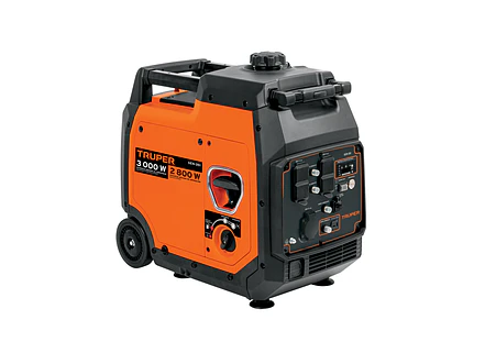 Planta eléctrica inverter Truper 103775 3kW 3,000 W Silenciosa con encendido remoto - Foto 1 | aztools.co