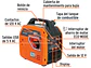 Planta Eléctrica Inverter Turper 103278 2.2kW 2,200 W  Silenciosa con encendido manual - Miniatura 2 | aztools.co