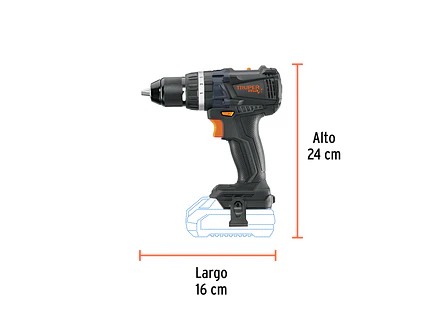 Taladro Inalámbrico TRUPER 101405 20V Brushless 1/2