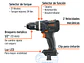 Taladro Inalámbrico TRUPER 101405 20V Brushless 1/2