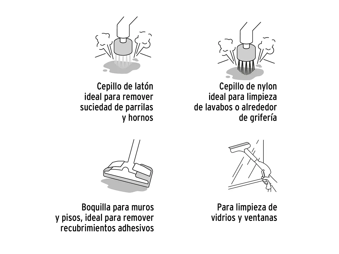Limpiador a Vapor Truper 103206 1800W Profesional - Foto 5 | aztools.co
