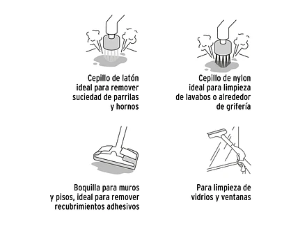 Limpiador a Vapor Truper 103206 1800W Profesional - Foto 5 | aztools.co